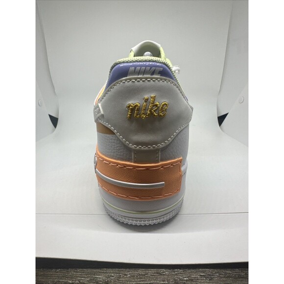Nike Air Force 1 AF1 Shadow White Peach Cream DX3718-100 US Mens 10, Womens 11.5 - Picture 13 of 16